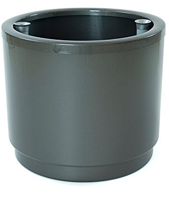 Plastiken 4148 Hochbeet Grau, 48 x 48 x 42 cm