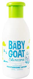 The Baby Goat Skincare Pure Goat's Milk Natural and Organic Lotion For Newborns and Infants For Skin Hydration and Improved Barrier Function, Suitable for All Skin Types 250ml