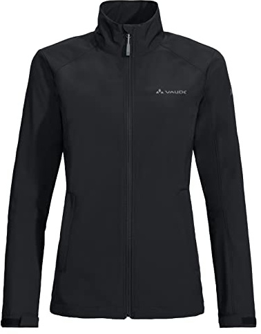 VAUDE Women's Hurricane Jacket IV - Softshelljacke Damen, Winddichte & Atmungsaktive Outdoor-Jacke, Recycelte Materialien, Nachhaltig Hergestellt