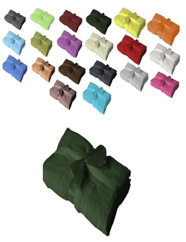 EXKLUSIV HEIMTEXTIL Badvorleger 1 Stück 50 x 80 cm Dunkelgrün