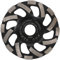 PRODIAMANT Diamant-Schleiftopf 115 mm x 22,2 mm Turbo ST91 Diamantschleifscheibe Asphalt Estrich Profiqualität