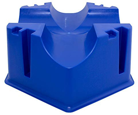 Gewa Stangenhalter Cavaletti Mini Cube für die Bodenarbeit Blau