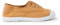 Pisamonas Zapatillas Lona Punta Goma Sin Cordones Talla 26 Color Marrón