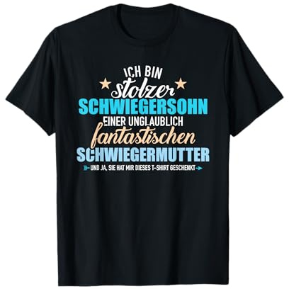Stolzer Schwiegersohn Einer fantastischen Schwiegermutter T-Shirt