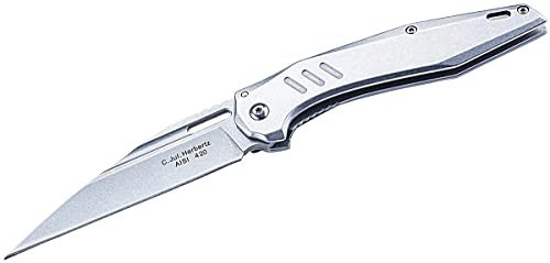 Herbertz Unisex – Erwachsene Messer, Silber, 20cm