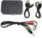 ciciglow 5.0 Bluetooth Audio Receiver Adapter,NFC Wireless Bluetooth Extender 3.5mm AUX or Input Speaker Amplifier for Car TV/Home Stereo System (Black)
