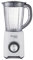 Presto By Tower PT12052WHT Jar/Jug Blender, 1.5 Litre Capacity, 2 Speed Settings and Pulse, Stainless Steel Blades and Dial, 35 g Grinder Attachment, Powerful 500W, White