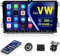 2G 64G Hikity Android 13 Autoradio per VW Tiguan Golf 5 Golf 6 Passat B6 Caddy Touran Tiguan Skoda Seat 9 Pollici Touch Screen Radio con GPS WiFi Bluetooth Vivavoce Canbus Telecamera Posteriore