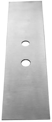 Gessi 2-Loch Dekor-Platte für Secur Box, Fliesenbankmontage, 01658, Farbe: Finox Optik