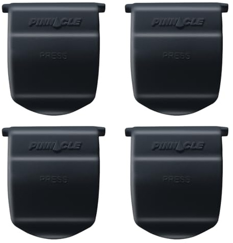 Pinnacle Thermoware Replacment clips for pinnacle lunch box - pack of 4, Black Clips