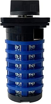 ZAPION Saldatrice rotativa Saldatore Interruttore 32A 6 Poli 10 Posizioni Commutazione Cam Selettore 32/6 * 10 (Color : Customize)