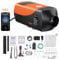 VEVOR Calentador de Aire Diesel 12V 8kW Consumo 0,16-0,62 L/h Calefacción Estacionaria 8~36°C Ajustable 20-25m² Control Inteligente con LCD Bluetooth Mando a Distancia Tanque de 10L para Camión Barco