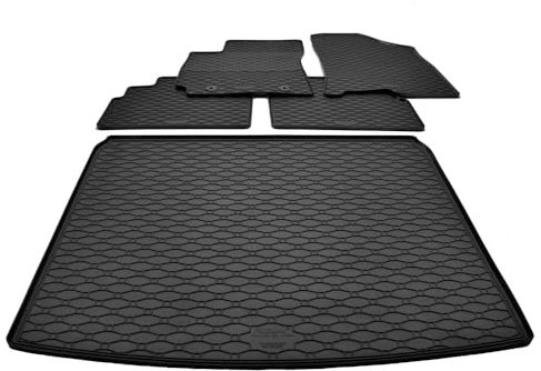 Mattenprofis Gummimatten + Gummi Kofferraumwanne Set RKK passend für Hyundai Kona II SX2 ab Bj. 2023