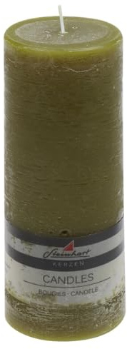 Stumpenkerzen Raureif Schilf 200/78 mm Steinhart Kerzen in RAL-Kerzen Güte Qualität