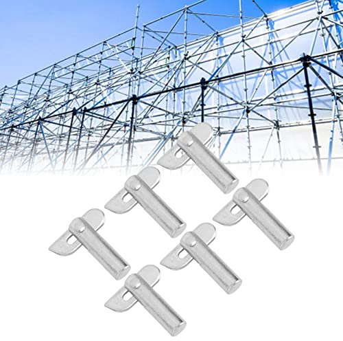 Gerüst-Verbindungsstangenstifte, Dübel, 180-Grad-Drehung, Sicherungsstift-Kreuz, 50 Stück, 12 X 45 Mm, Verzinkter Gerüstverbindungsverbinder, für Lange Nutzungsdauer