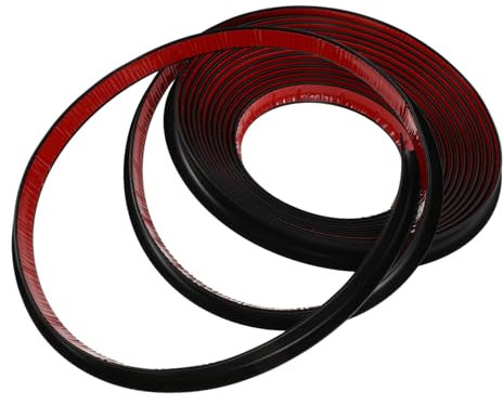 ULTECHNOVO 10m Grondaia Pvc j Per Camper e Auto Striscia Deviatore Per Installazione Facile Protezione Metri