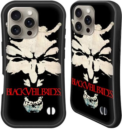 Head Case Designs Offizielle Black Veil Brides Teufel Art Kunst Der Band Hybride Handyhülle Hülle Huelle kompatibel mit Apple iPhone 16 Pro