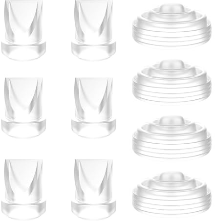 Breast Pump Accessories,Breastfeeding Supplies | Breastmilk Bottle Replacement for Dishwasher Fridge Home Workplace Hospital Traveling New Parents