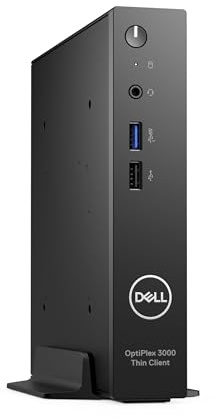 Dell Optiplex 3000 Thin Client | Intel Pentium N6005 | 8GB RAM | 256GB SSD | Win 11 Pro (Zertifiziert und Generalüberholt)
