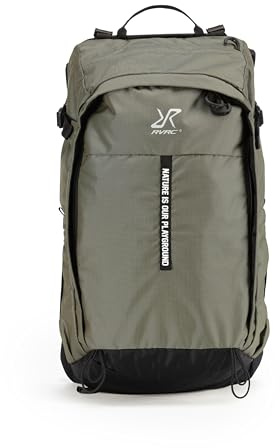 RevolutionRace Pathfinder Rucksack, ergonomisches Tragesystem mit Aluminiumrahmen, Trekkingrucksack für Tagestouren, Wandern und Outdoor, Forest Night, 18L