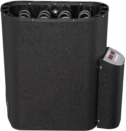 Réchauffeur électrique de Sauna poêle intérieur d'acier inoxydable 4.5KW, Machine à vapeur humide sauna for la pièce Protection de sécurité