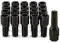 20 Black Slim Fit Tuner Wheel Bolts for Aftermarket BMW 4 Series M4 Alloys Part No. 20BM425TKB+SKEY124