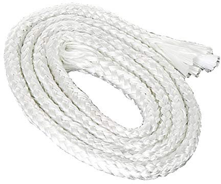 NKlaus 5m Glasfaserdocht rund Ø 8mm für Schmelzlicht Spirituslampe Öllampe für gereinigtes Lampenöl Paraffinöl Dauerdocht Gartenfackel Petroleumlampe 1250