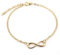PULABO Cavigliera da donna in oro, catena portafortuna per spiaggia, sandali nudi, regolabile, 21 cm
