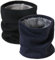 JFAN Écharpe De Cercle Homme Femme Tour De Cou Chaud Tricot Foulard Cache-cou Chaud Pour Cycliste Motocyclisme Le Ski,Taille unique,Noir + Bleu Marine