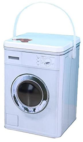 TOSSPER Bac À Laver Bac À Laver Machine À Laver Forme Poudre De Lavabole Boîte De Rangement avec Poignée De Beads Beads Beerfoteuse