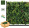 ULAND Artificial Plant Wall Panels, 1PC of 1m*1m Faux Greenery, Ivy Hedegs Backdrop, Verticial Garden Privacy Fence Screen (B051JM)