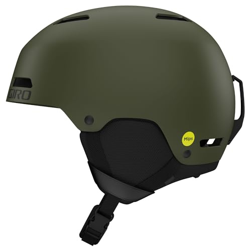 Giro Ledge MIPS Schneehelm, Grün matt, Größe M (55,5-59 cm)