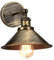 iDEGU Wandleuchte Industrielle Vintage Wandlampe Deckenleuchte Edison-Stil Metall Retro Lampe mit 180° Drehung E27 Fassung Lampe für Wohnzimmer Küche Flur Schlafzimmer, 22 cm (1 Stück, Bronze)