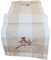 matches21 Tischläufer Lilian Eule Streifen Stick Heimtextilien Mitteldecke beige Ecru Polyester Leinen 1 STK 40x140 cm