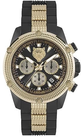Philipp Plein Herrenuhr Chronograph Hurricane Zweifarbig PSDBA0523