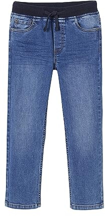 Vertbaudet Die UNVERWÜSTLICHE, robuste Jungen Jeans mit Dehnbund WATERLESS