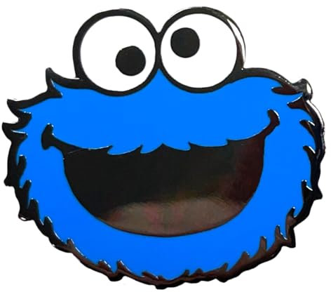 Sesame Street Cookie Monster Pin Badge