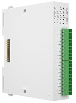 EBYTE 8DI+8DO Erweiterungs-Fernbedienungs-IO-Modul RS485 Ethernet GAXAX8080 Analogschalterakquisition Modbus TCP RTU funktioniert nur mit Host