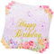 40Stück Servietten Geburtstag Rosa,Servietten Schmetterling Blume Servietten Happy Birthday Party Papierserviette für Mädchengeburtstag Party Tischdeko