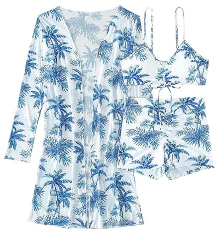 WILLBEST Pole Dance Outfit Damen-Unterhosen Schwimmshirt uv Damen Badeanzug Damen ohne körbchen Unterhosen mädchen Zweiteiler Damen high Waist Bikini Push up Bademantel Herren lang bügel Bikini Dam