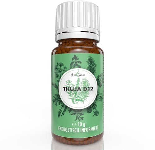 Green Spirit Thuja D12 Streukügelchen - Vorratspackung mit 10 g