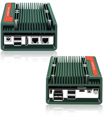 AIOPCWA N200 Fanless Mini PC, Designed for DIY / 3D Printing Enthusiasts,12th Gen N200, 2 x I226V 2.5GbE LAN, Micro Firewall Appliance, PCIe×8, TF, DDR5 16GB RAM 128GB SSD