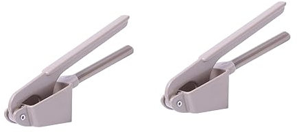 SHOWERORO 2pcs Garlic Press Garlic Presser Garlic Mincer Garlic Device Kitchen Gadget Garlic Presser