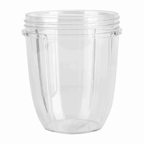 Juicer Cup 18OZ Clear Cups Juicer Cup Parts - Taza de repuesto compatible, Tazas de exprimidor para piezas de repuesto de 900W Tazas claras Mezclador de licuadora licuadora