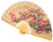 Zerodeko Decorative Hanging Fan Chinese Decorative Fans Performance Folding Fan Large Chinese Wall Display Ventilateur Mural Giant Folding Asian Hand Held Fan Giant Paper Fan Decor Wooden
