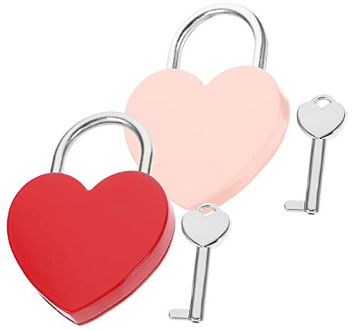 Angoily Jahrestag Für Schlösser Vorhängeschloss Schlüssel Kofferschlösser Set Für Paare