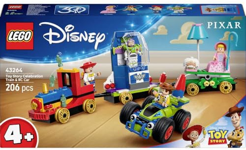 LEGO 43264 Disney Partyzug und das Auto RC aus Toy Story