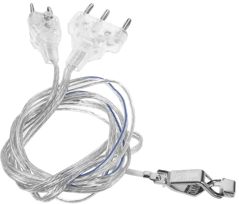 WHAMVOX Fil de Corps d'Escrime Électrique, Équipement de Foil et Sabre | Masque d'Escrime, Transport Facile, Haute Conductivité, Usage Entraînement et Compétition