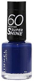 Rimmel 60 Seconds Super Shine Polish – 937 Magnetic Blue 8 ml