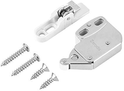 Push to Open Touch Catch Latch Lock Spring Bounce Door Bolt for Window Shed Gate Cabinet Cupboard Doors